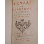 1758. [EROTYKA] [CREBILLON CLAUDE PROSPER JOLYOT], Tanzai Et Neadarne: Histoire Japonoise (...).