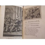 1770. VOLTAIRE, Arouet François-Marie, La Henriade (...).