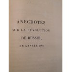 1819. RULHIERE [Claude Carloman de], Oeuvres posthumes (…) [Histoire de l'anarchie de Pologne]. 1817. PRADT DE, Dominique-Georges-Frédéric Dufour, Histoire de l'ambassade dans le grand duché de Varsovie en 1812.