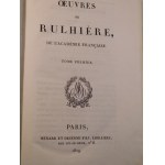 1819. RULHIERE [Claude Carloman de], Oeuvres posthumes (…) [Histoire de l'anarchie de Pologne]. 1817. PRADT DE, Dominique-Georges-Frédéric Dufour, Histoire de l'ambassade dans le grand duché de Varsovie en 1812.