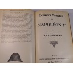 1909-10. WAIRY Louis Constant, Mémoires intimes de Napoléon Ier (…). ANTOMMARCHI François, Derniers moments de Napoléon Ier (…).