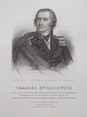 1839-42 CHODŹKO Leonard, Charles Kniaziewicz.