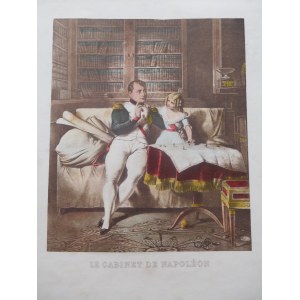 1850. LEYBOLD J. F., RAUCH J.J., Le cabinet de Napoléon.