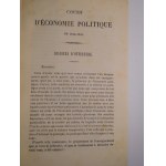 1845. CHEVALIER Michel, Cours d'économie politique fait au collége de France (...).