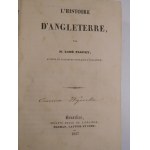 1837. LAME FLEURY Jules Raymond, L'Histoire d'Angleterre (...).