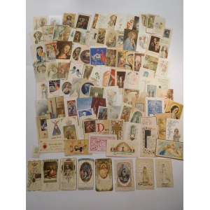 A COLLECTION of 105 religious color pictures from the 19th and 20th centuries.