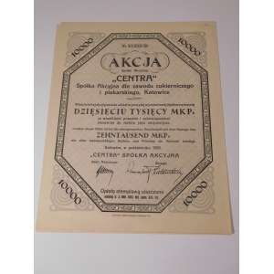 1923 - CENTRA. Joint stock company for the confectionery and bakery profession.
