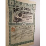 1914-18. COLLECTION OF 2 RUSSIA OIL ACTIONS.