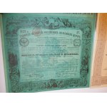 1869-1914. ZBIÓR 4 OBLIGACJI KOLEJOWYCH CARSKIEJ ROSJI.