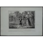 Kníže Joseph Poniatowski Loučení s rodinou Bes et Dubreuil 1825