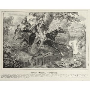 Princ Jozef Poniatowski Smrť vojvodu z Bes et Dubreuil 1825
