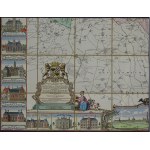 Holandia, Groningen Borgenkaart Theodorus Beckeringh 1784 (1849)
