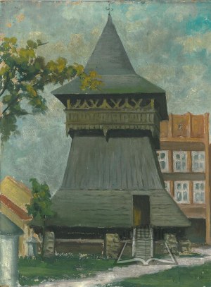 FISCHER Stanisław (1879-1967), Dzwonnica w Bochni.