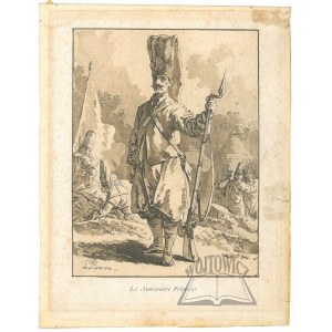 LE PRINCE Jean Baptiste (1734-1781), (Janissaire Polonois). Le Janissaire Polonois.