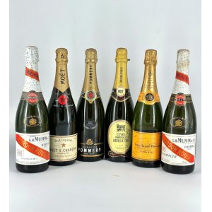 Pommery Brut Royale, Cordon Rouge Munn, Moët and Chandon Pommery Brut Royale, Cordon Rouge Munn, Moët and Chandon