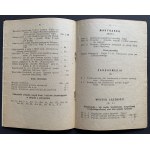 CATALOG - regulations, rules, books approved, recommended and permitted, and other publications in the field of military science and the history of war [...]. Warsaw [1921].