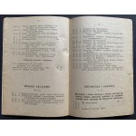 CATALOG - regulations, rules, books approved, recommended and permitted, and other publications in the field of military science and the history of war [...]. Warsaw [1921].