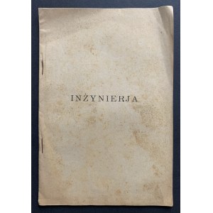 SZTAB GENERALNY. INŻYNIERJA. Warszawa [1919]