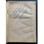 [Dedication] MEISSNER Janusz - Warsaw Course to Berlin. Warsaw [1948].
