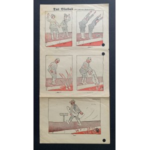 Das Blutbad [frei nach dem Kladderadatsch]. Spargimento di sangue. [1940]