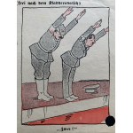 Das Blutbad [frei nach dem Kladderadatsch]. Spargimento di sangue. [1940]