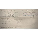 [Harcerstwo] DYPLOM Nr. 24. nadania Honorowego Krzyża Harcerzy. Warszawa [1938]