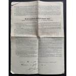 POLISA. Agricultural movable property insurance. SNOP. Warsaw [1912].