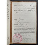 [HORSE PASSPORT] УДОСТОВѢРЕНІЕ № 2401 and № 2402 [CERTIFICATES] Warsaw [1915].