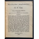 SZERLĄG Eugeniusz - Essential news from O. P. Gaz. Warsaw [1934].