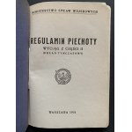 Infantry regulations. Excerpt from part II. Warsaw [1931].