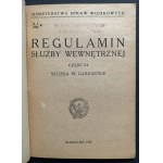 [Garrison service] Internal service regulations. Part VI. Warsaw [1926].