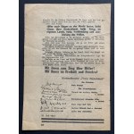 [WOLNE Niemcy] Inc.: Deutsches Volk! Deutsche Wehrmacht! Die Würfel sind gefallen.[1944]