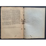 NURT. Rivista dedicata alla cultura polacca. Anno I, n. 3 giugno. Varsavia [1943].