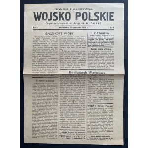 [Powstanie Warszawskie] WOJSKO POLSKIE. Nr 8. 30 sierpnia 1944 r.