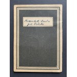 ARBEITSBUCH [Workbook]. Berlin [1954].