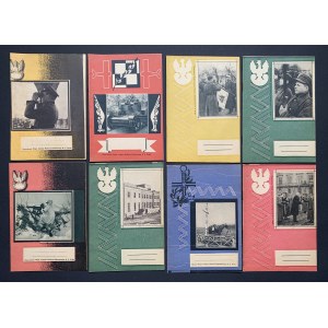 [Military Scientific and Educational Institute] Set of 8 notebooks. Warsaw [II RP].
