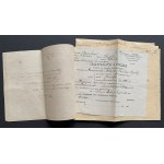 [LOWICZ] Set of 5 Birth Certificates issued on the basis of Metric Books. [1897-1910]