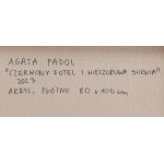 Agata Padol (geb. 1964), Der rote Sessel und das Abendkleid, 2023