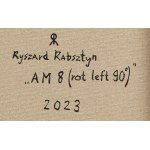 Ryszard Rabsztyn (geb. 1984, Olkusz), AM 8 (Rot Left 90), 2023