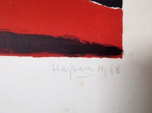 Henryk Hayden (1883-1970), Martwa natura z fajką, 1968