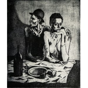 Pablo Picasso (1881-1973), Skromny posiłek