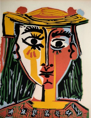 Pablo Picasso (1881-1973), Kobieta w kapeluszu