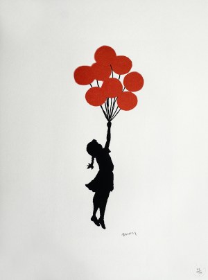 Banksy (ur.1974), Dziewczynka z balonikami