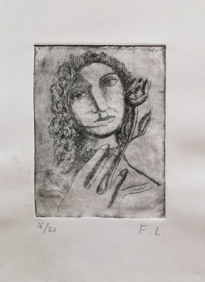 Fernand Leger (1881-1955), Woman with a flower, 1920