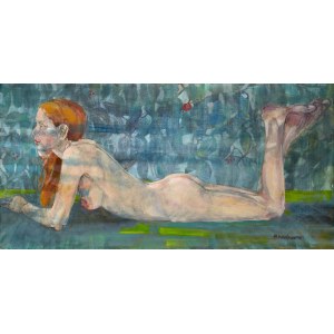 Malgorzata Zofia Maćkowiak, Nude in Greenery, 2022