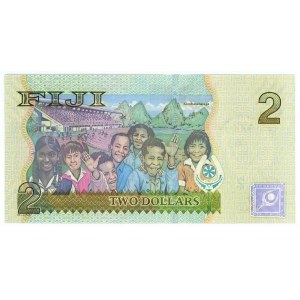 Fiji 2 Dollars 2007 (ND)