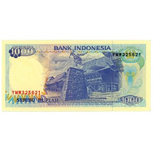Indonesia 1000 Rupiah 1992