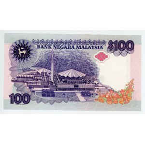 Malaysia 100 Ringgit 1989