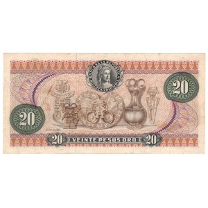 Colombia 20 Pesos 1966