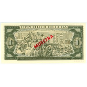 Cuba 1 Peso 1982 Specimen